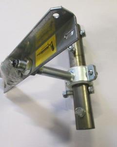 Intermediate bearing trough auger 205 with lub.nipp. M&M